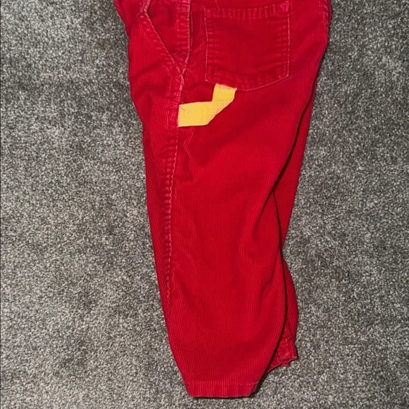 Vintage OshKosh B'gosh Red and Blue Kids Overalls - Picture 4 of 5